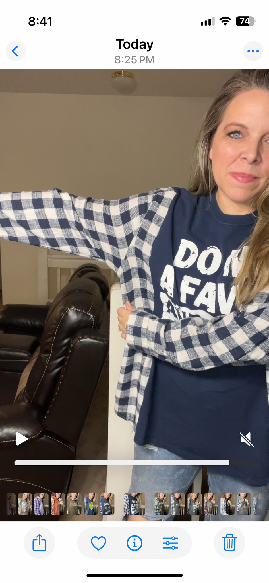 Upcycled Talking – women’s 2X T-shirt with flannel sleeves