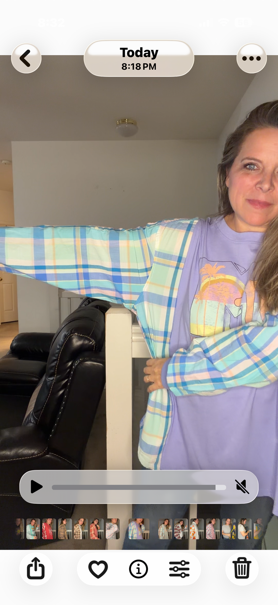 Upcycled MTV - women's 2X T-shirt with cotton sleeves