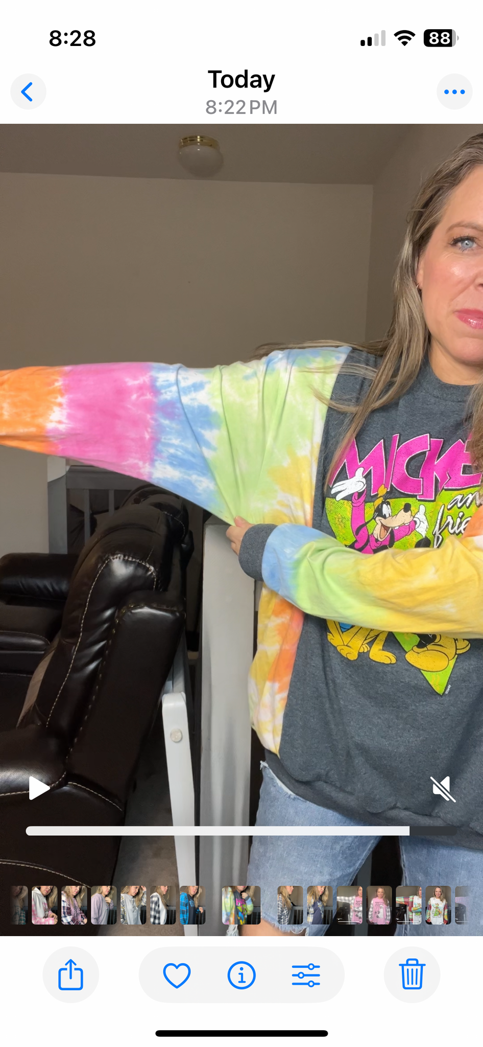 Upcycled Mickey – women’s 1X/2X T-shirt with stretchy sleeves