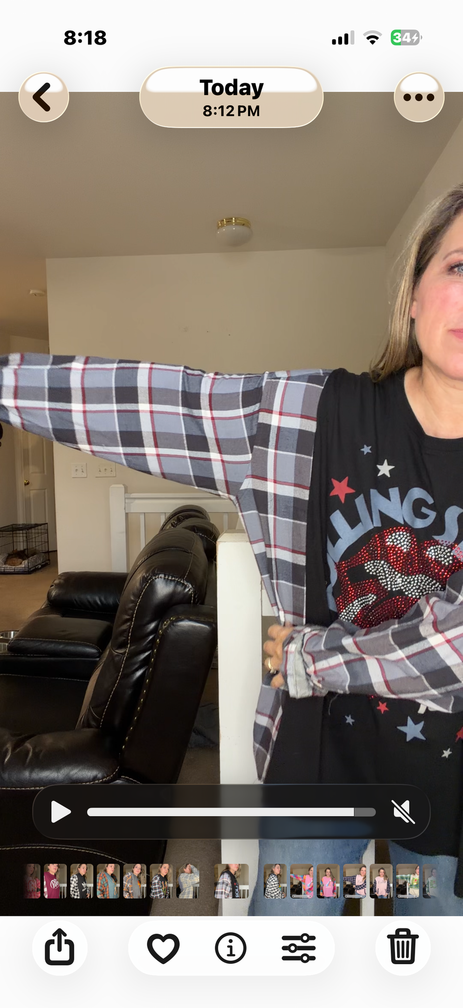 Upcycled Stones - women's 2X T-shirt with flannel sleeves
