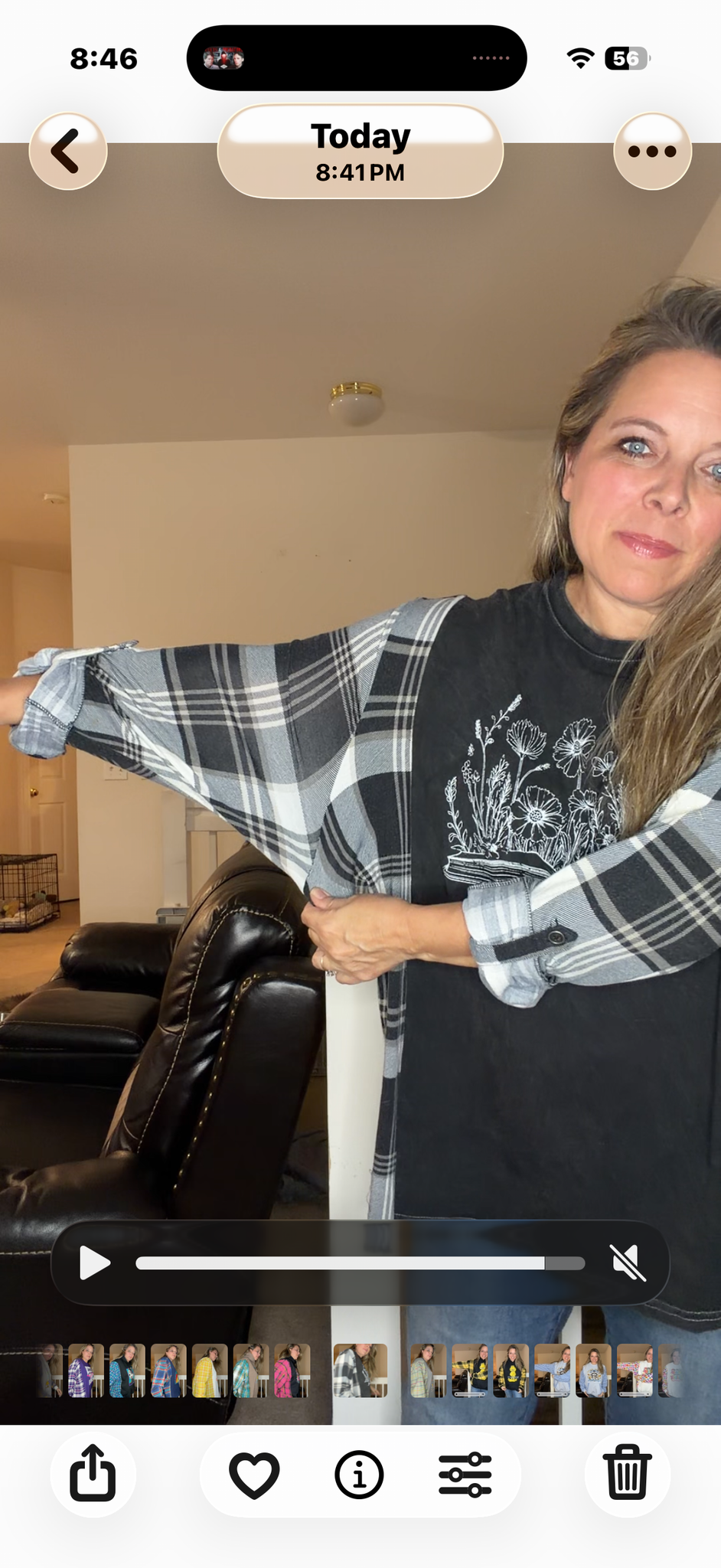 Upcycled Chapter - women's 2X T-shirt with stretch sleeves