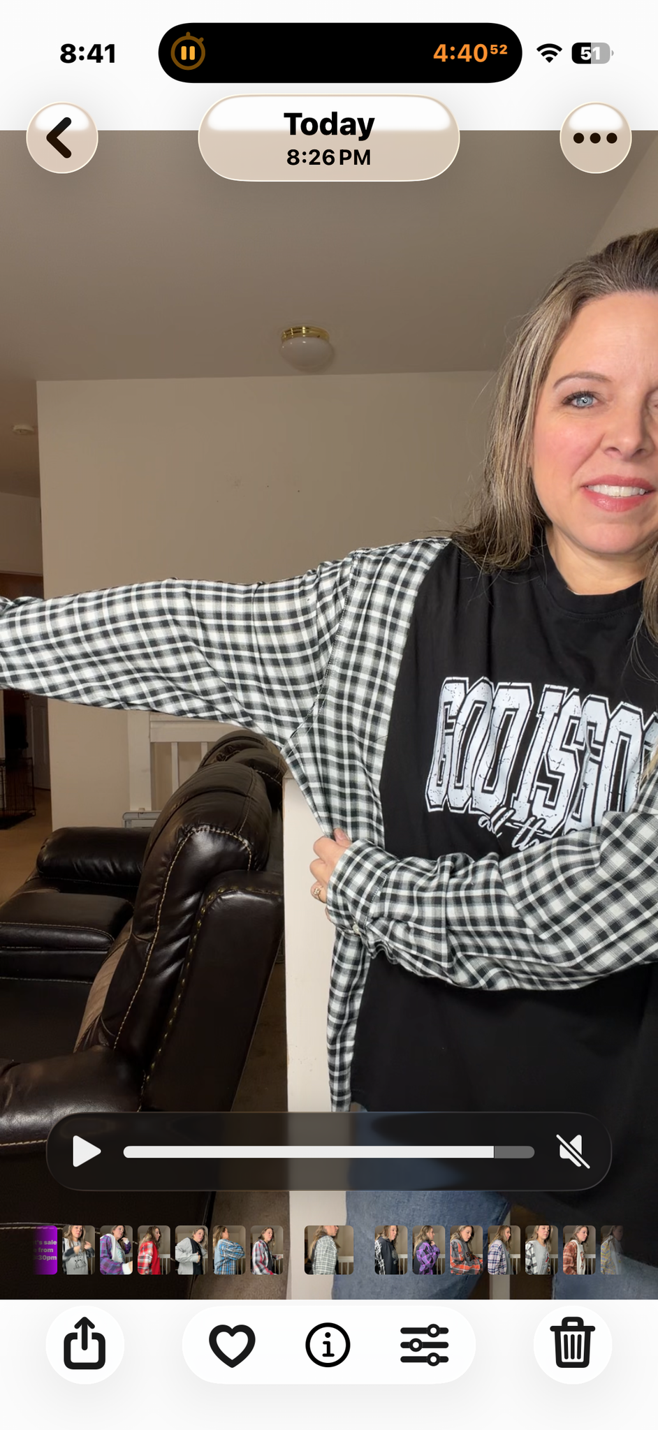 Upcycled God is Good - womens 1X/2X t-shirt with cotton sleeves