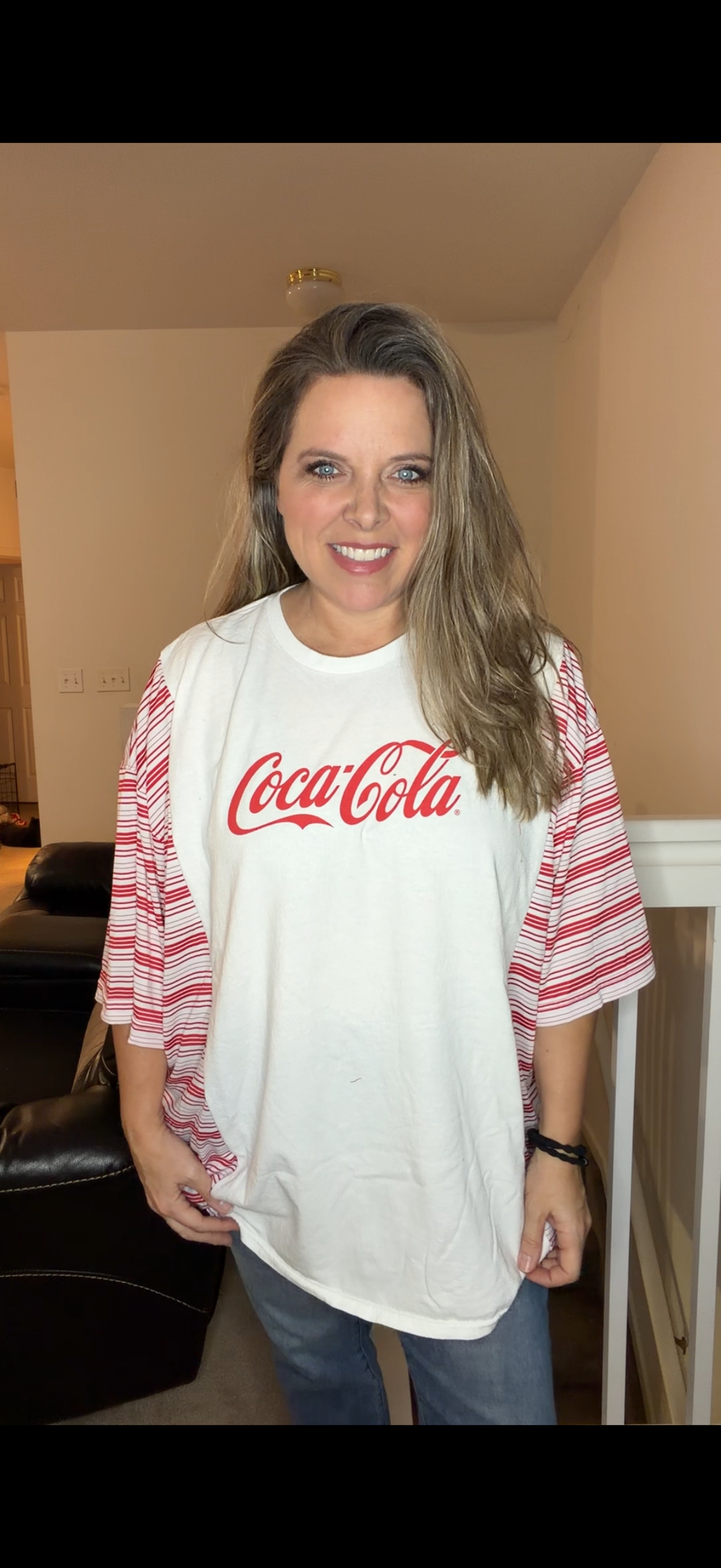 Upcycled Coke - women's 4X T-shirt with short sleeves