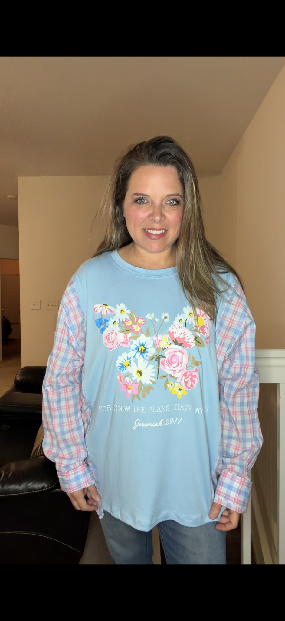 Upcycled Butterfly- women's 2X T-shirt with cotton sleeves