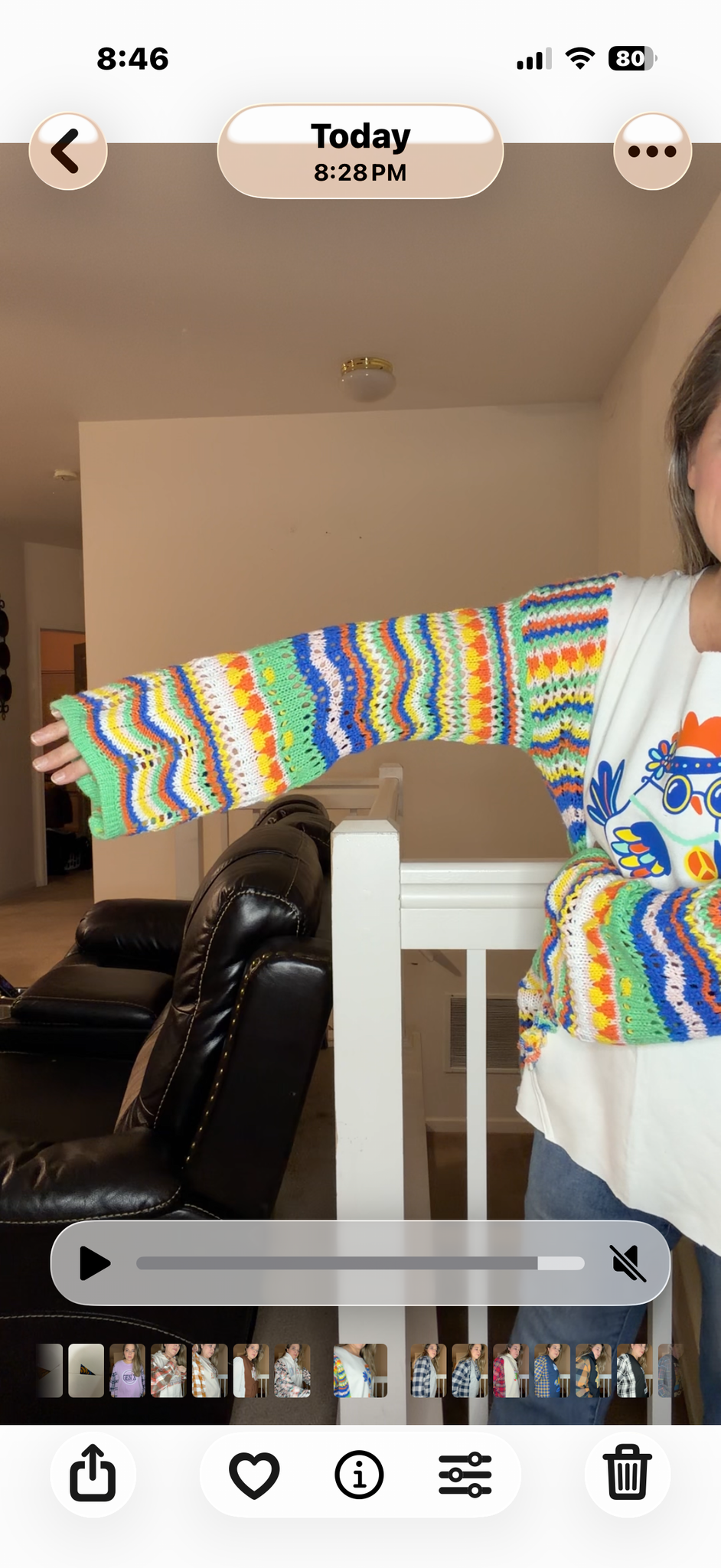 Upcycled Hippie Chick - women's 2X/3X midweight Sweatshirt with Crochet sweater sleeves