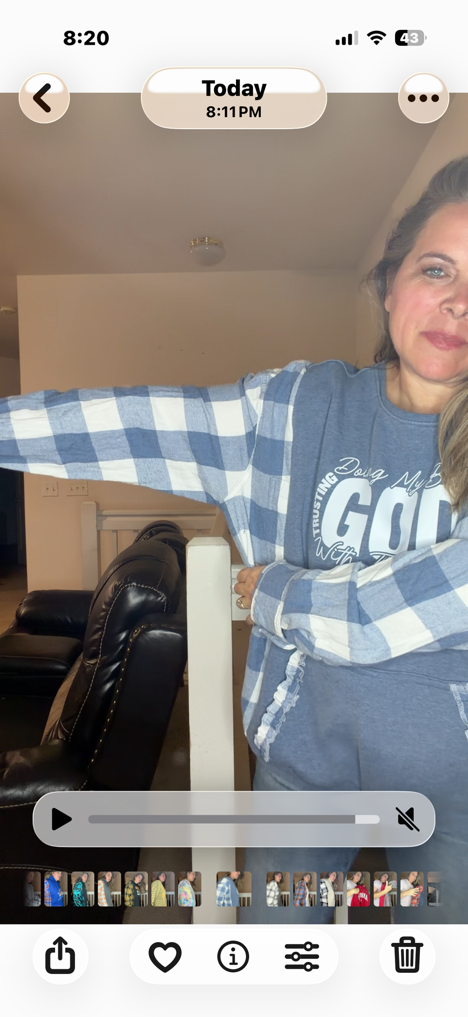 Upcycled God - women's 2X midweight sweatshirt with flannel sleeves