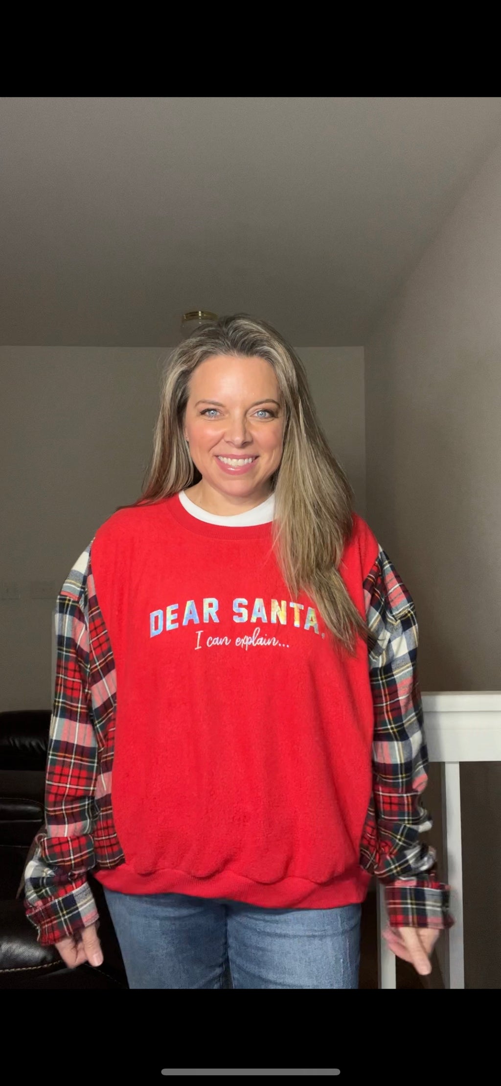 Sorry Santa - woman’s Large