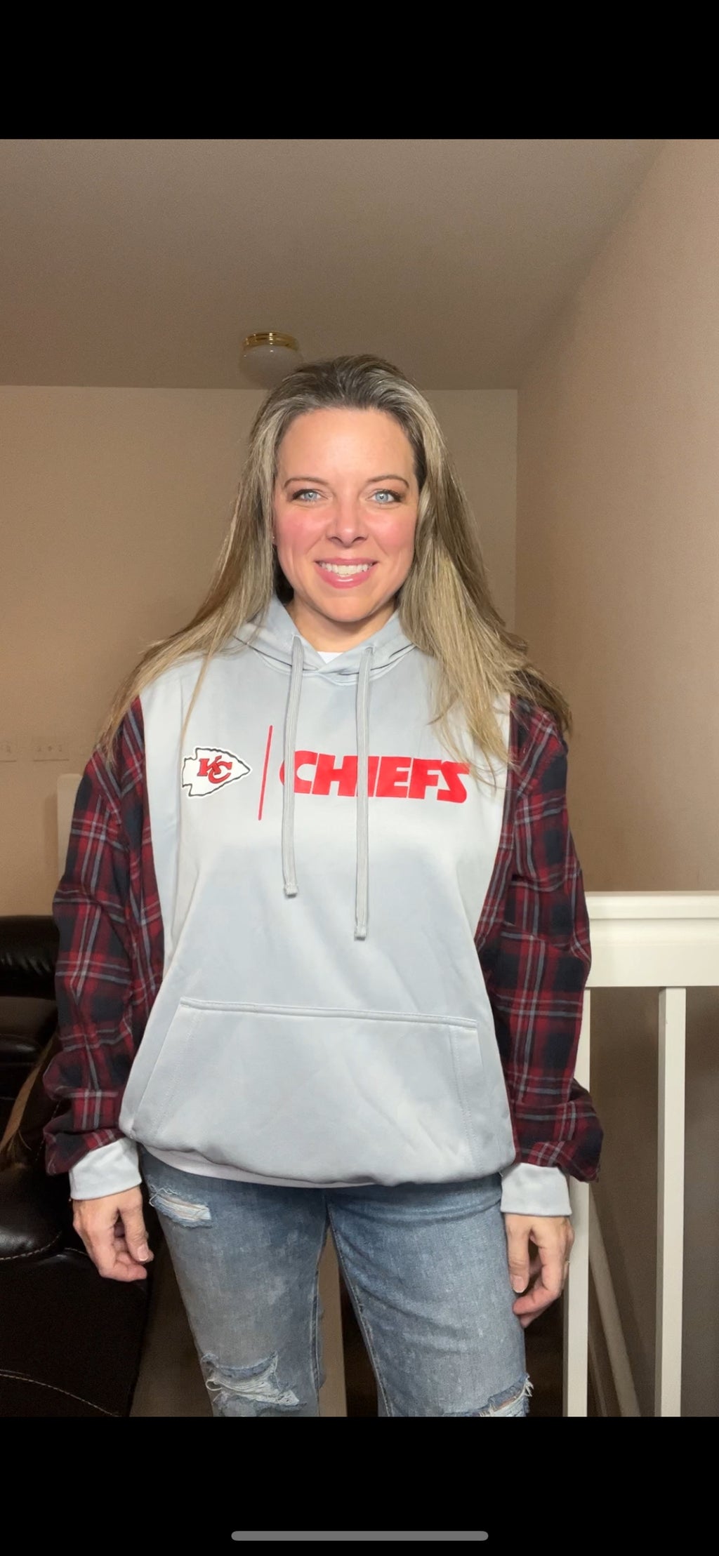 KC Chiefs - woman’s large - waistband doesn’t stretch much