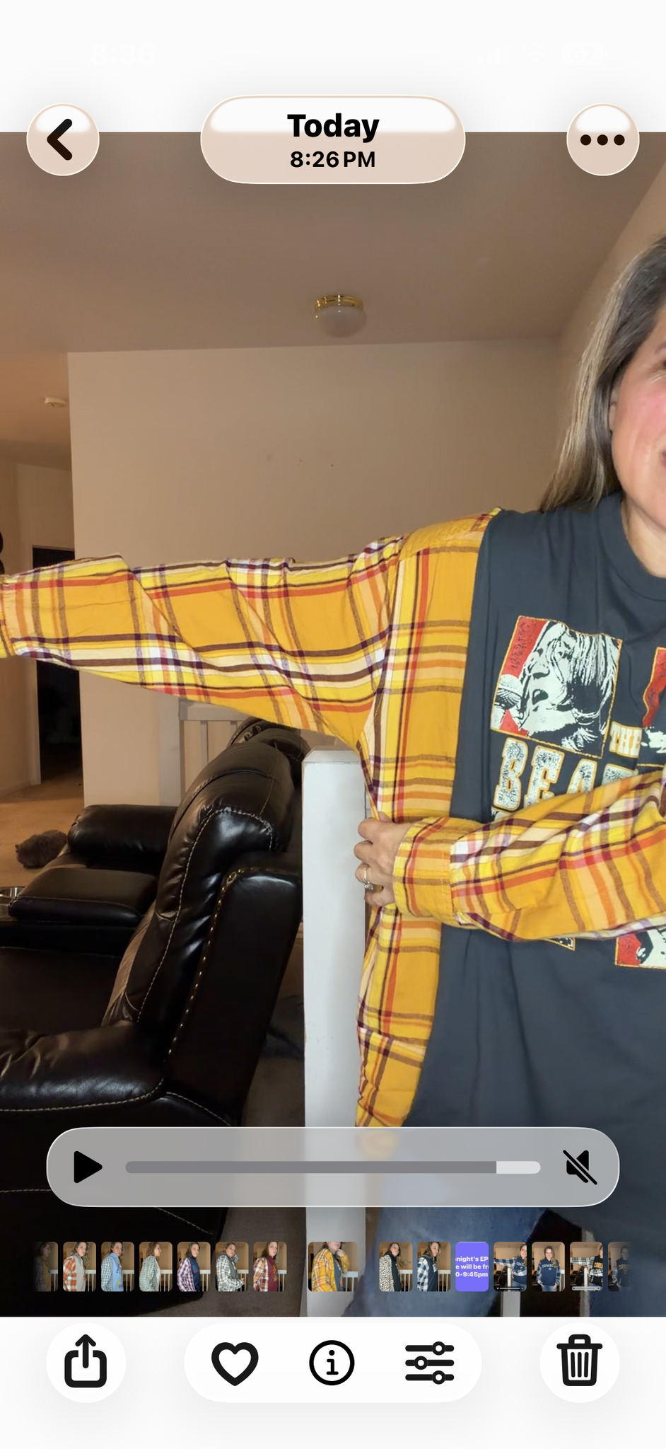 Upcycled Beatles - women's 3X T-shirt with thin flannel sleeves