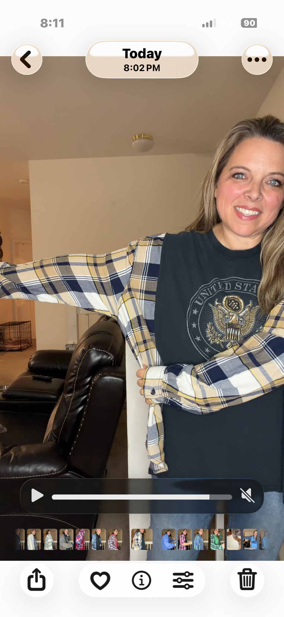 Upcycled Army - women's 2X T-shirt with thin cotton sleeves ￼