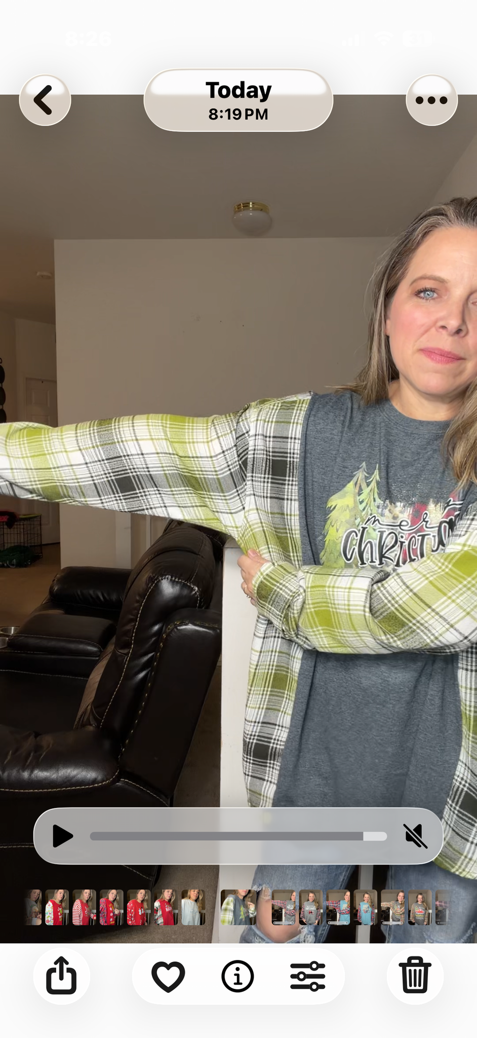 Upcycled trees – women's 4X T-shirt with flannel sleeves