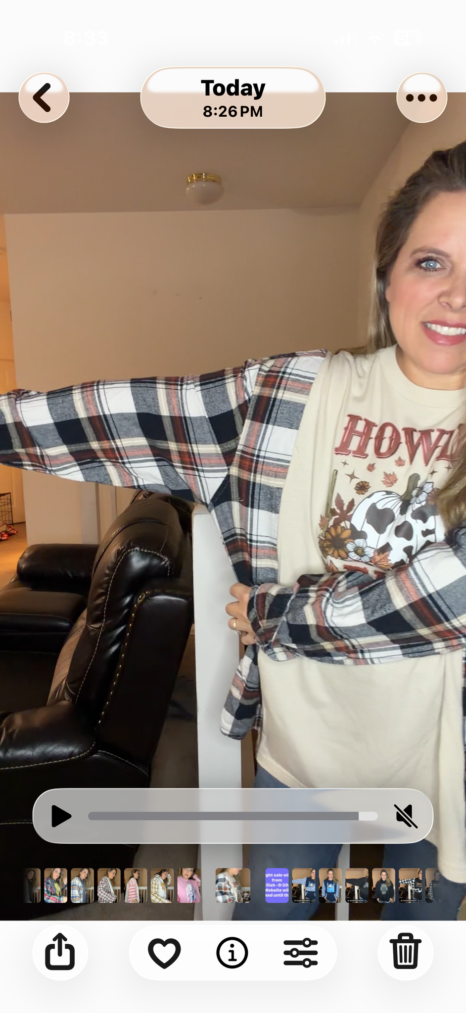 Upcycled Howdy - women's 3X T-shirt with flannel sleeves ￼