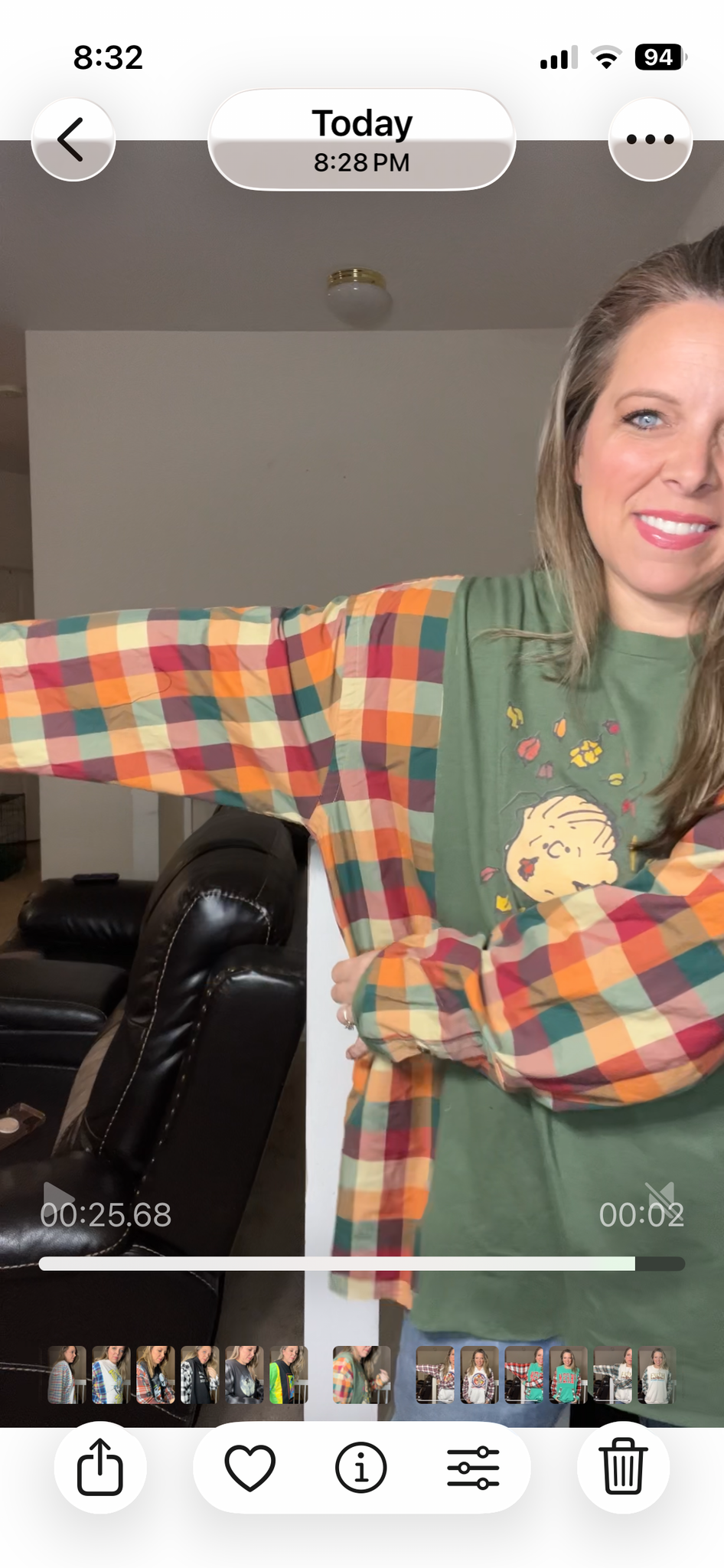 Upcycled Fall peanuts – women’s 5X T-shirt with cotton sleeves