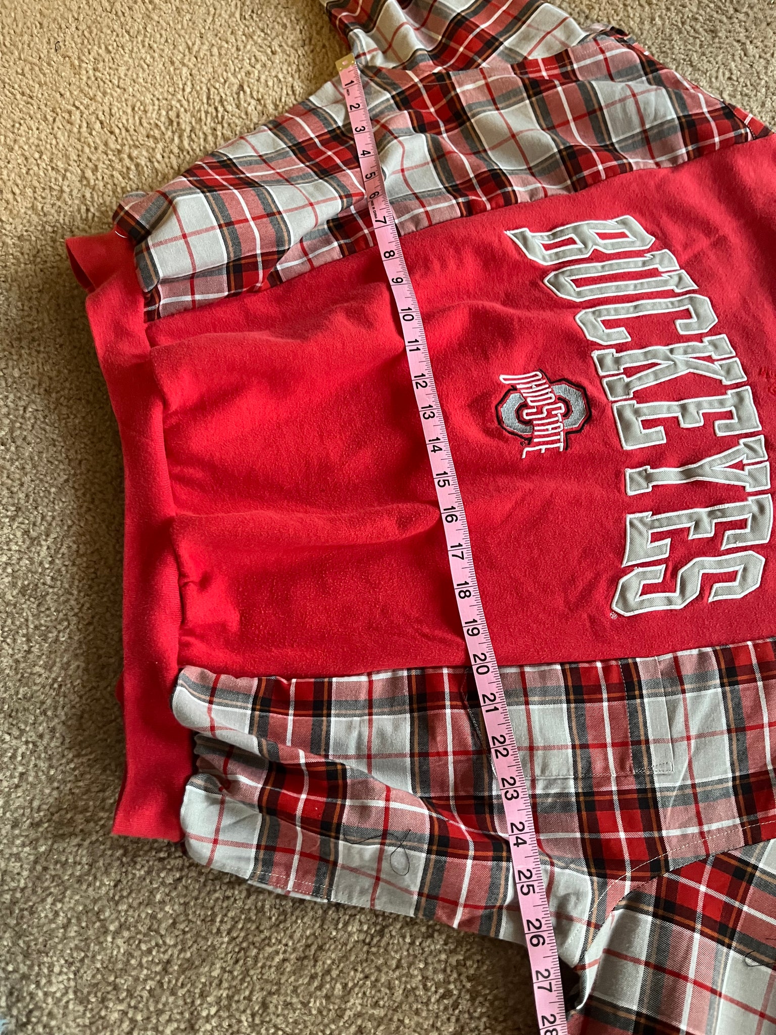 Ohio State Buckeyes Upcycled Sweatshirt