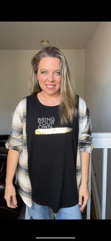 Upcycled Sunshine – women’s XL/1X T-shirt with stretchy sleeves