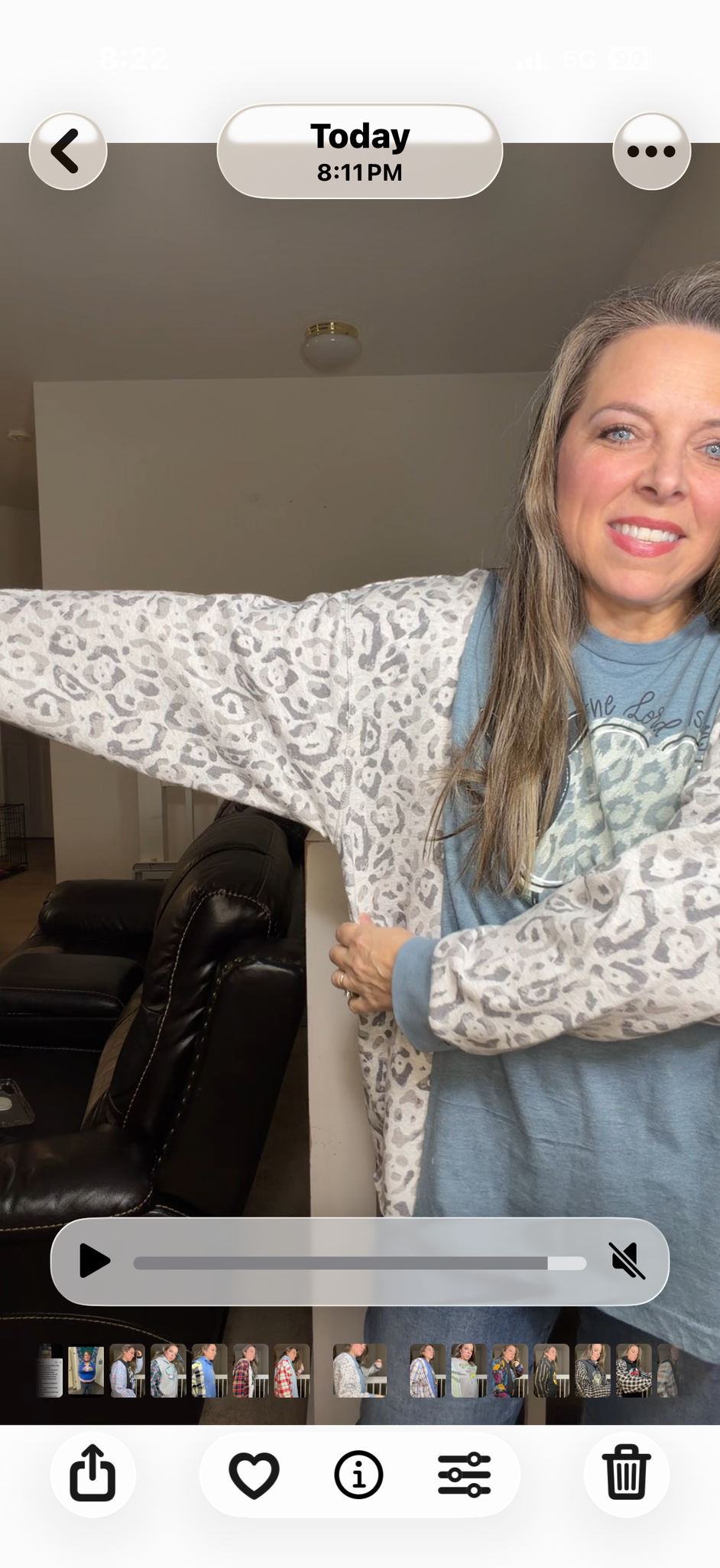 Upcycled Shepherd - women's medium/large tshirt with sweatshirt sleeves ￼