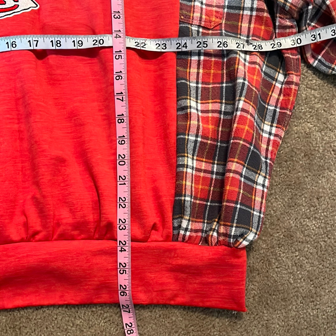KC Chiefs - woman’s XL - bottom band not very stretchy