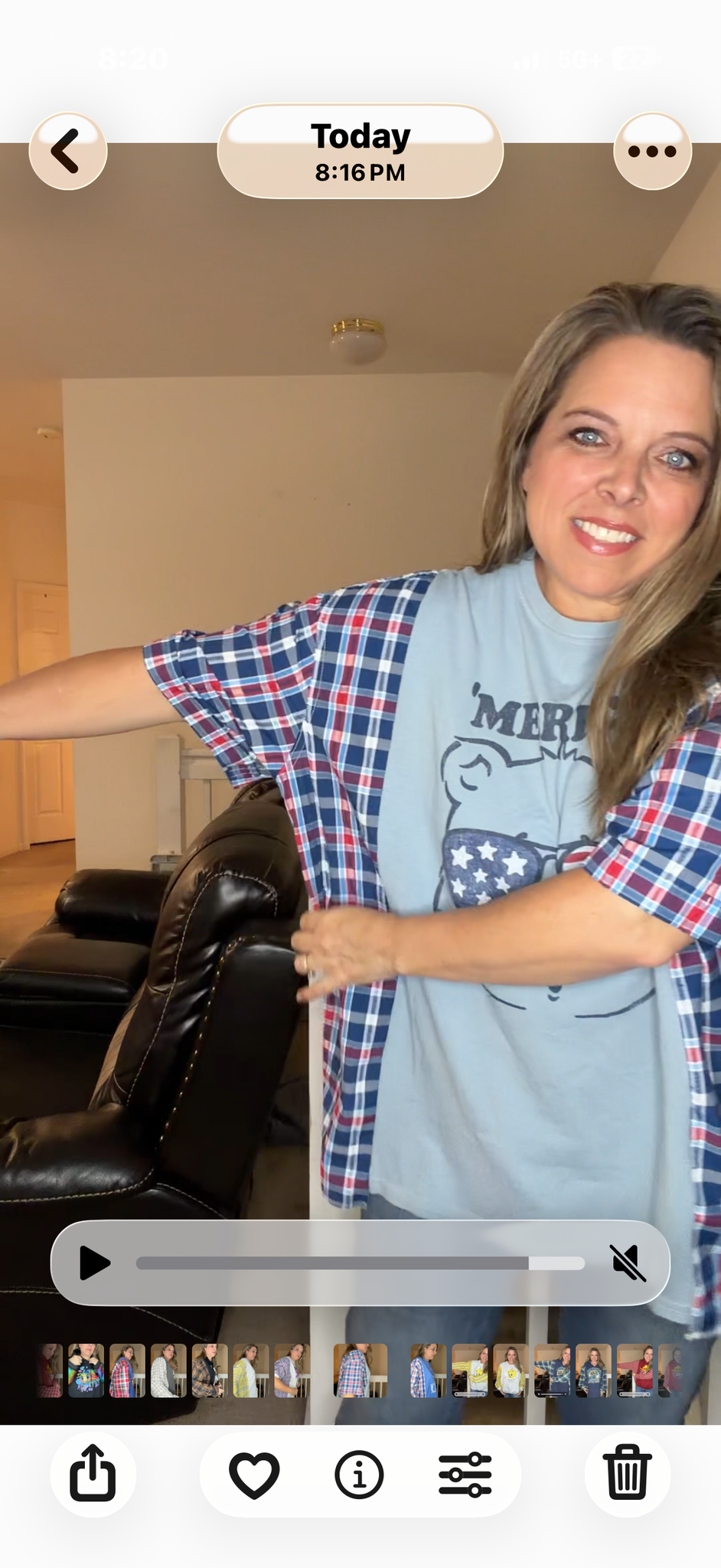 Upcycled Merica - women's 2X T-shirt with short sleeves