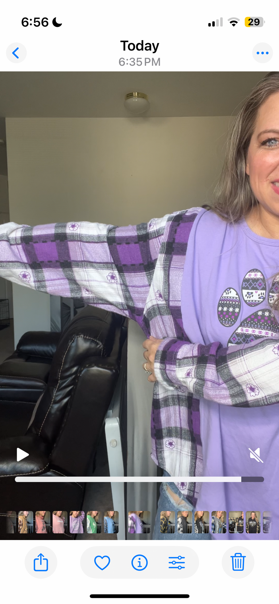 Upcycled Paw - women’s 3X T-shirt with flannel sleeves