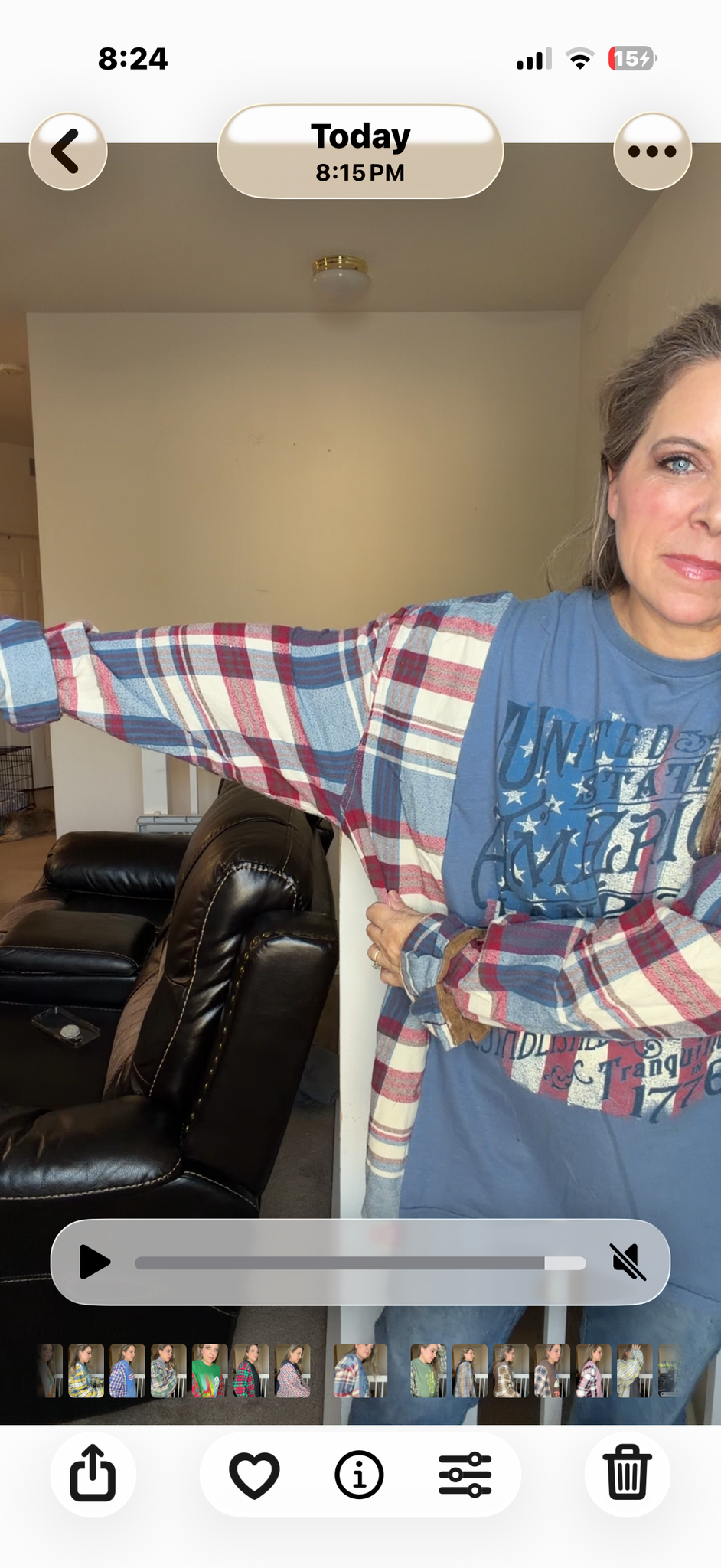 Upcycled Land Free - women's 2X/3X T-shirt with flannel sleeves