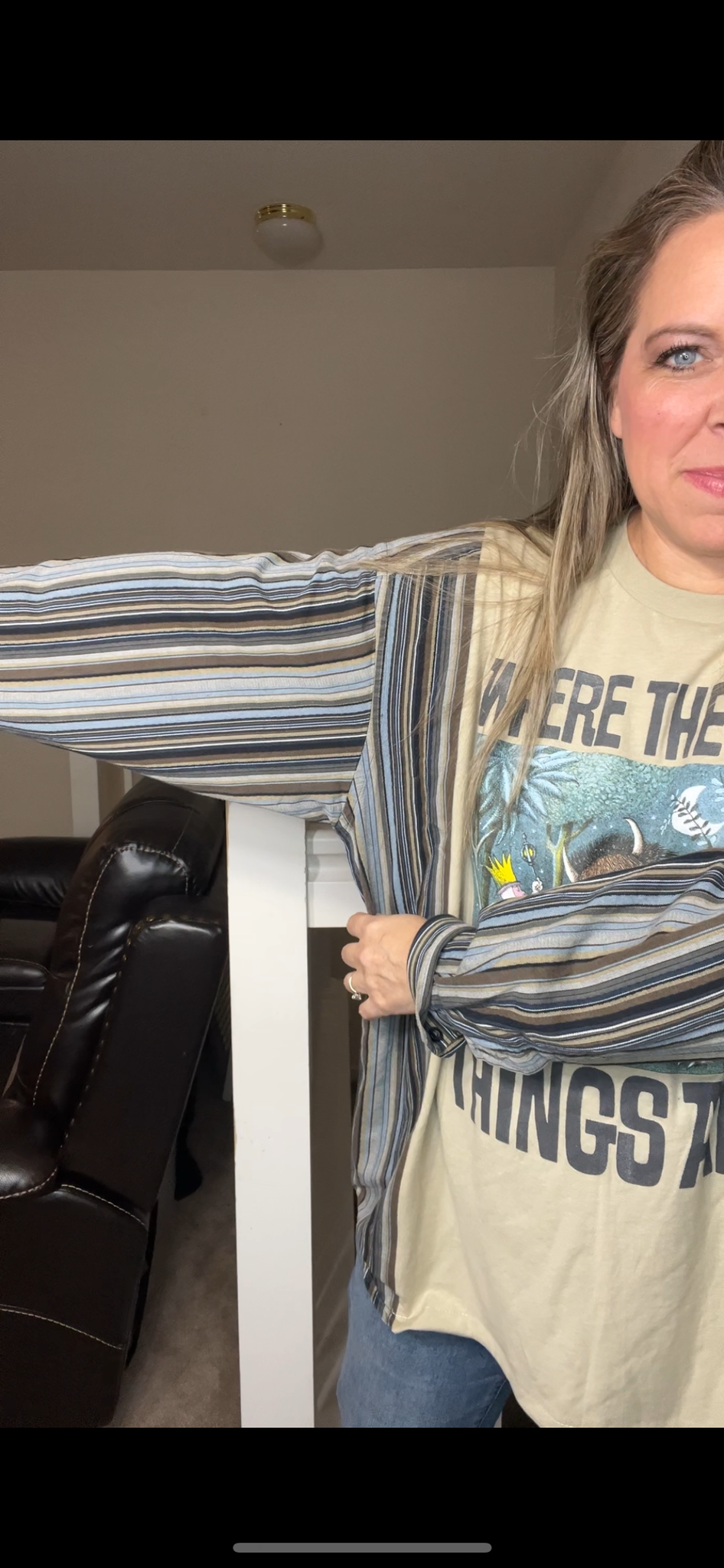 Upcycled Wild things – women’s 2X/3X T-shirt with cotton sleeves