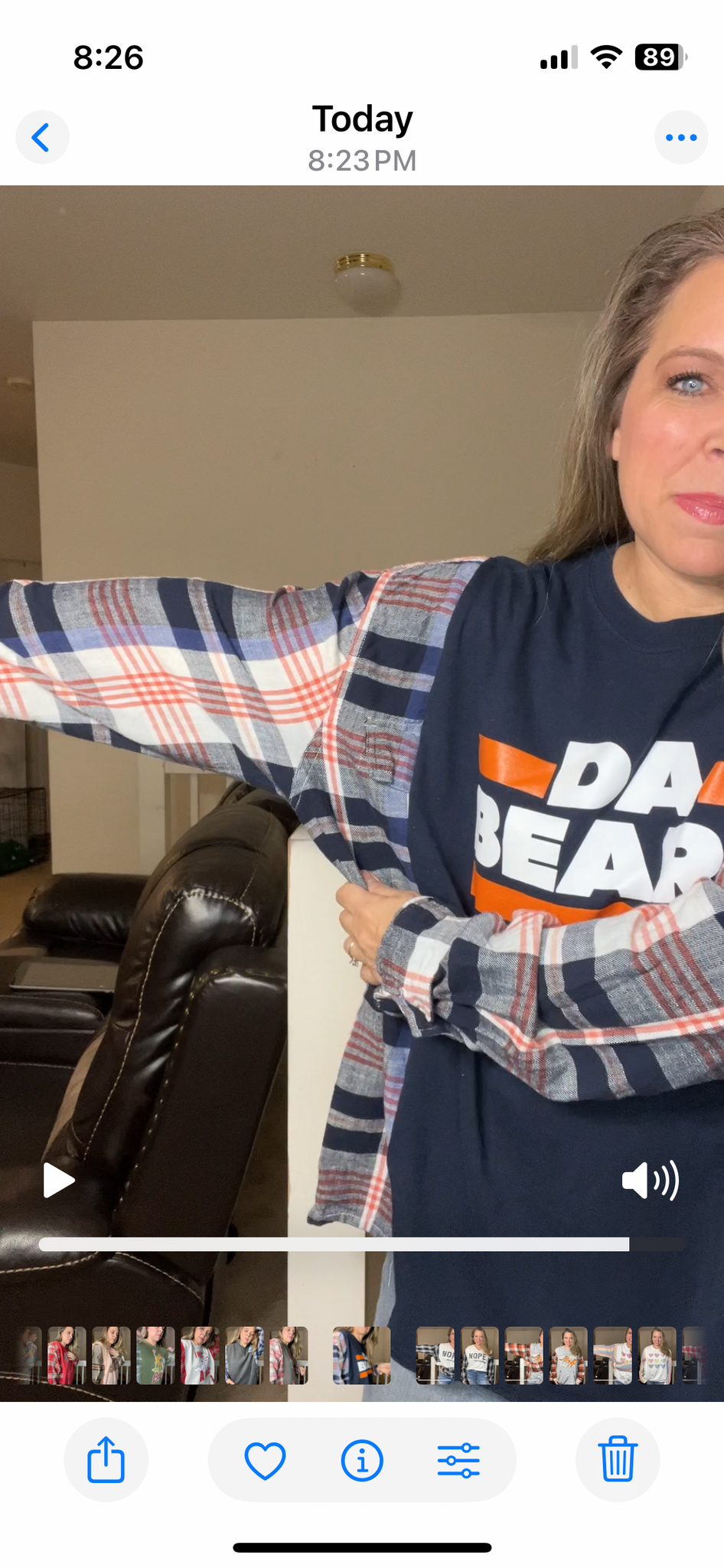 Upcycled Bears – women’s 4X T-shirt with flannel sleeves