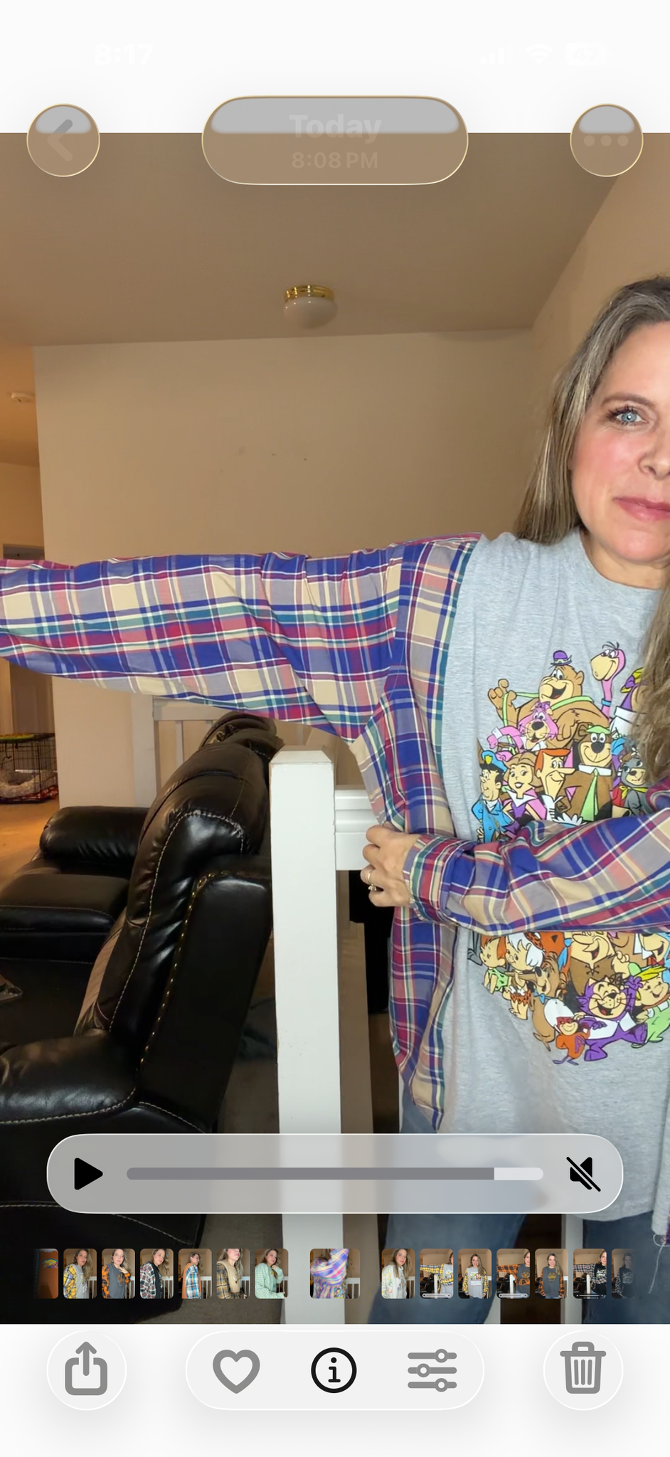 Upcycled Cartoons - women's 1X/2X T-shirt with thin cotton sleeves