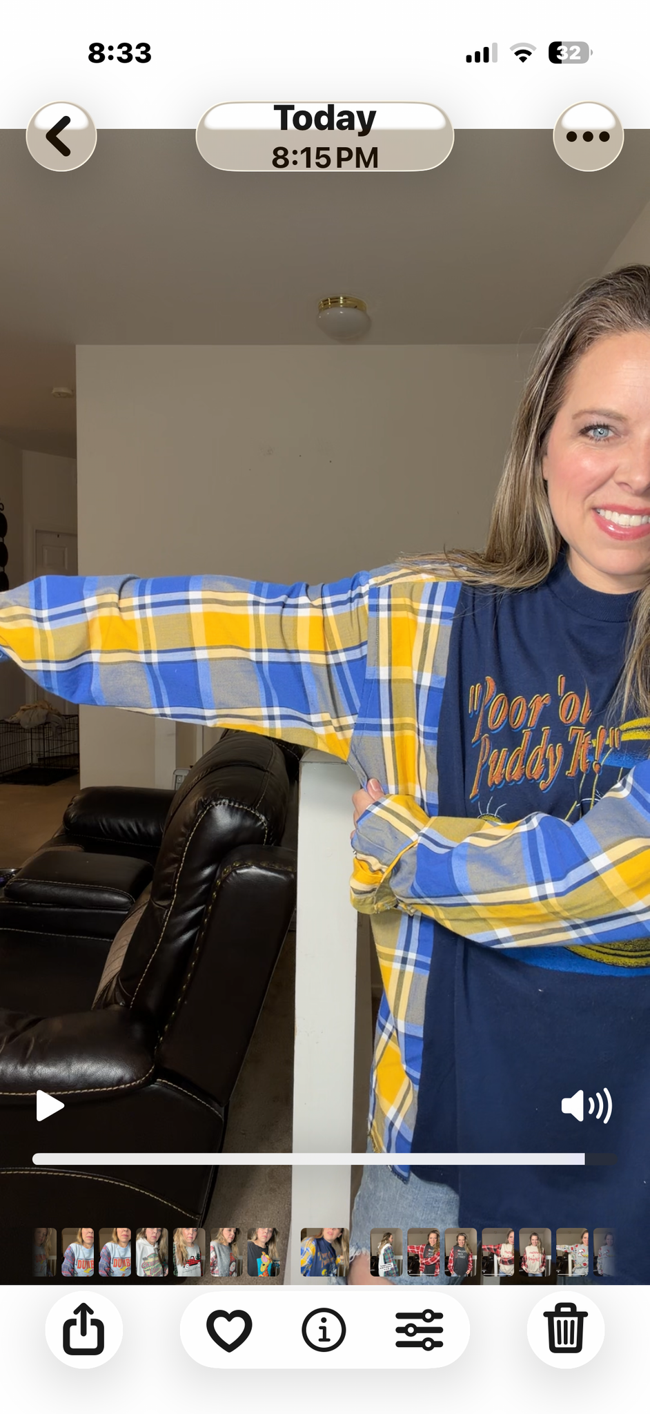 Upcycled Puddy Tat - Women’s 2X long T-shirt with cotton sleeves