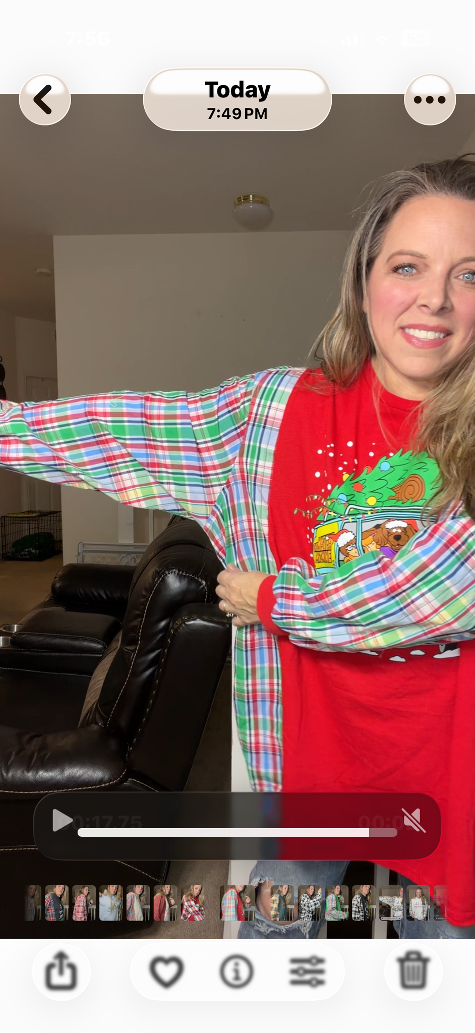 Upcycled Scooby – women's 3X T-shirt with cotton sleeves ￼