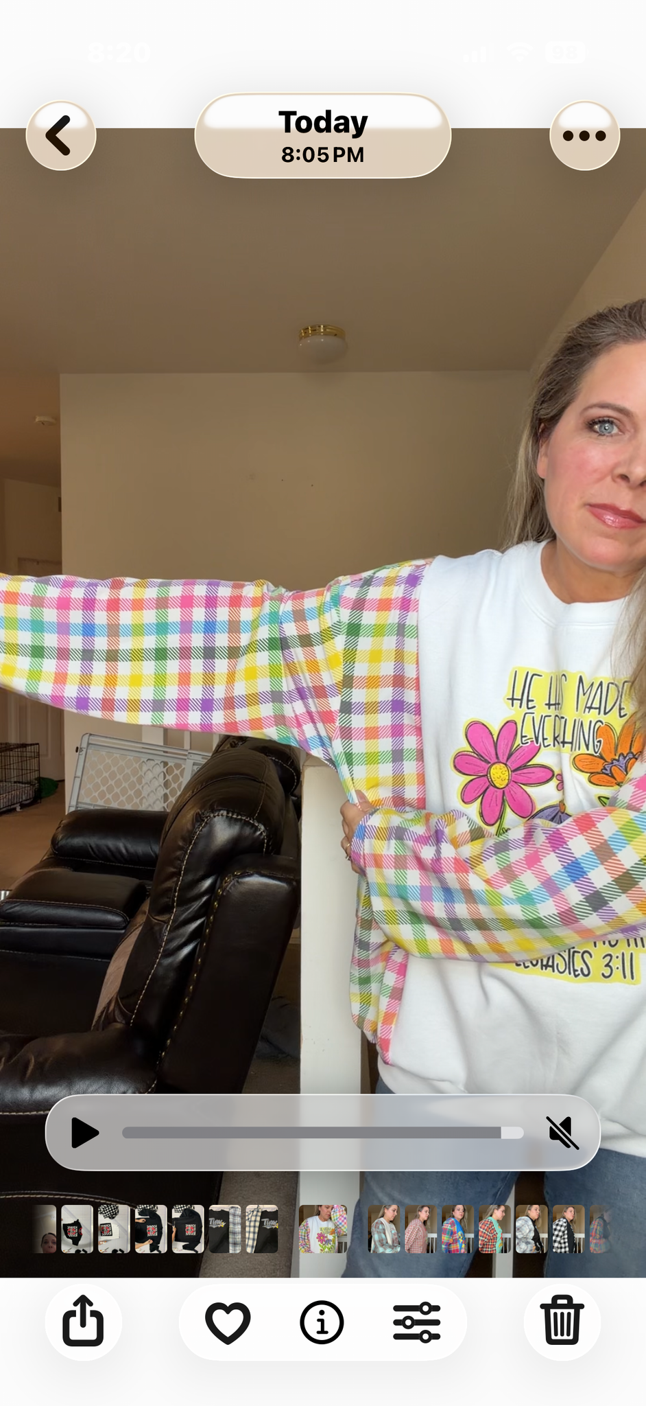 Upcycled Flowers - women's 2X midweight sweatshirt with silky sleeves