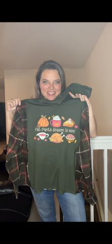 Upcycled Fat Pants - pick size between women's XS/large – midweight sweatshirt with flannel sleeves ￼