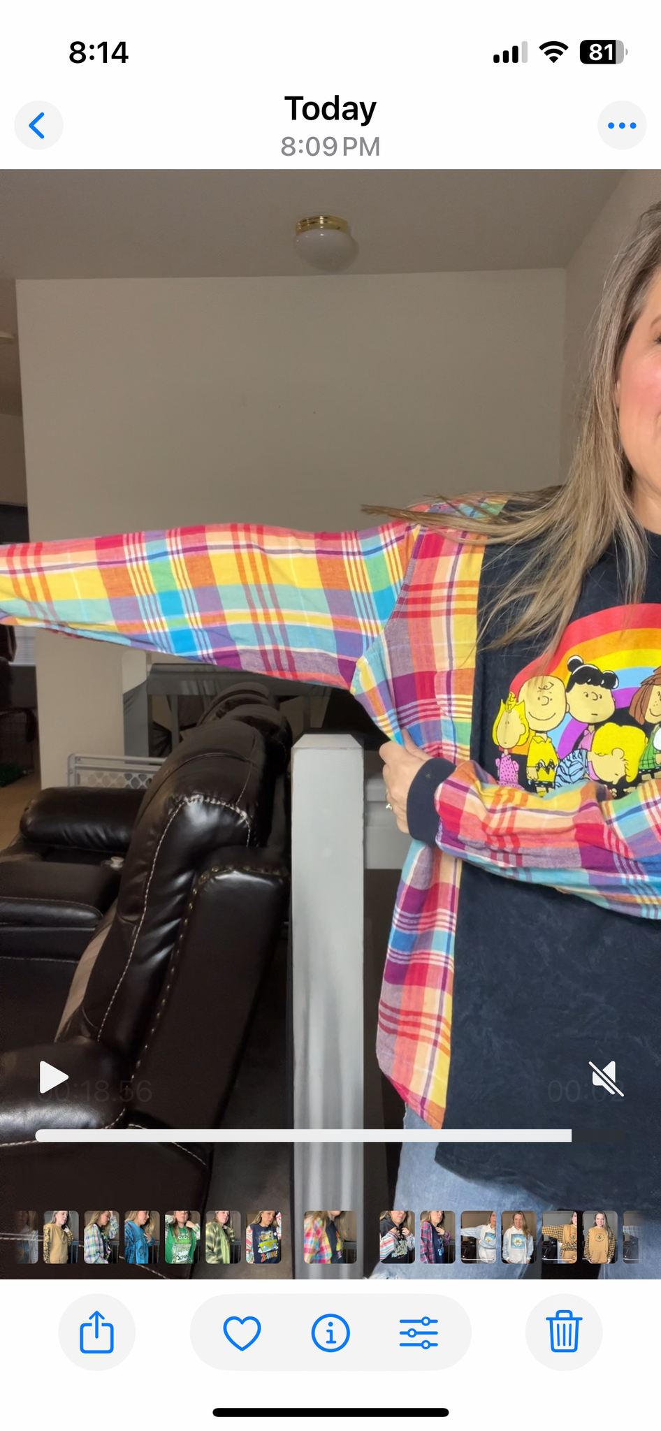 Upcycled Peanuts – women’s 1X/2X T-shirt with cotton sleeves – sleeves slightly tighter