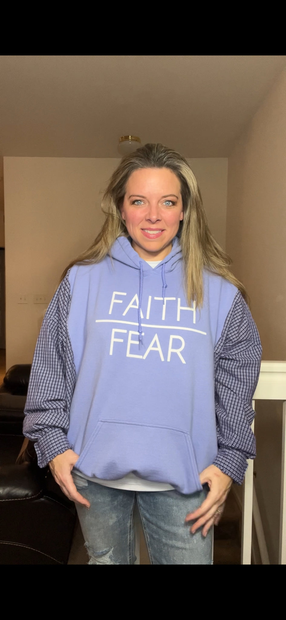 Faith Over Fear - woman’s XL