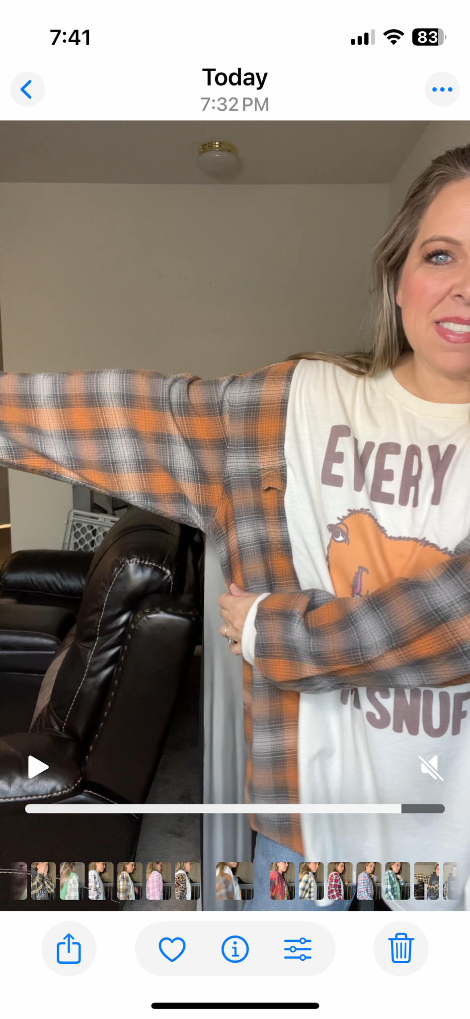 Upcycled Snuffling - Women’s 5X T-shirt with flannel sleeves