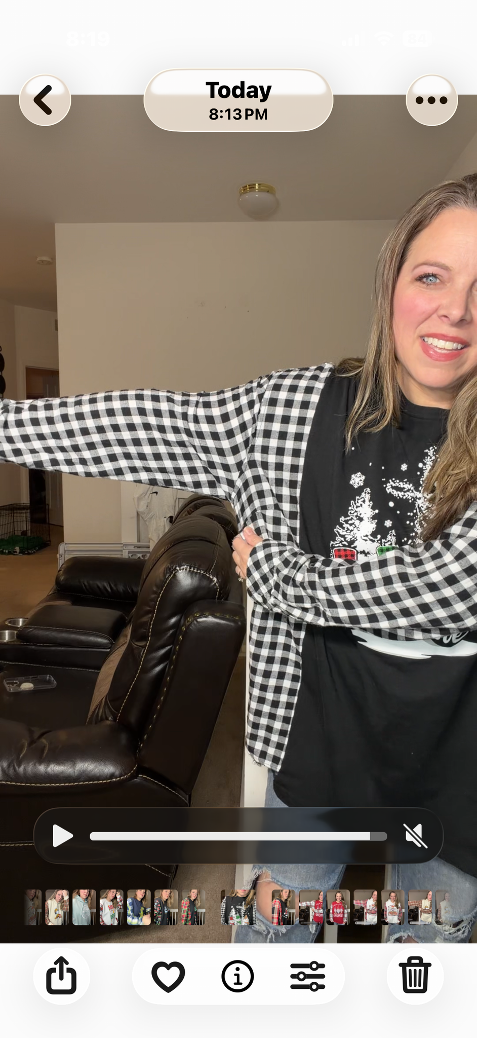 Upcycled Jesus snowman – women's 2X T-shirt with flannel sleeves ￼