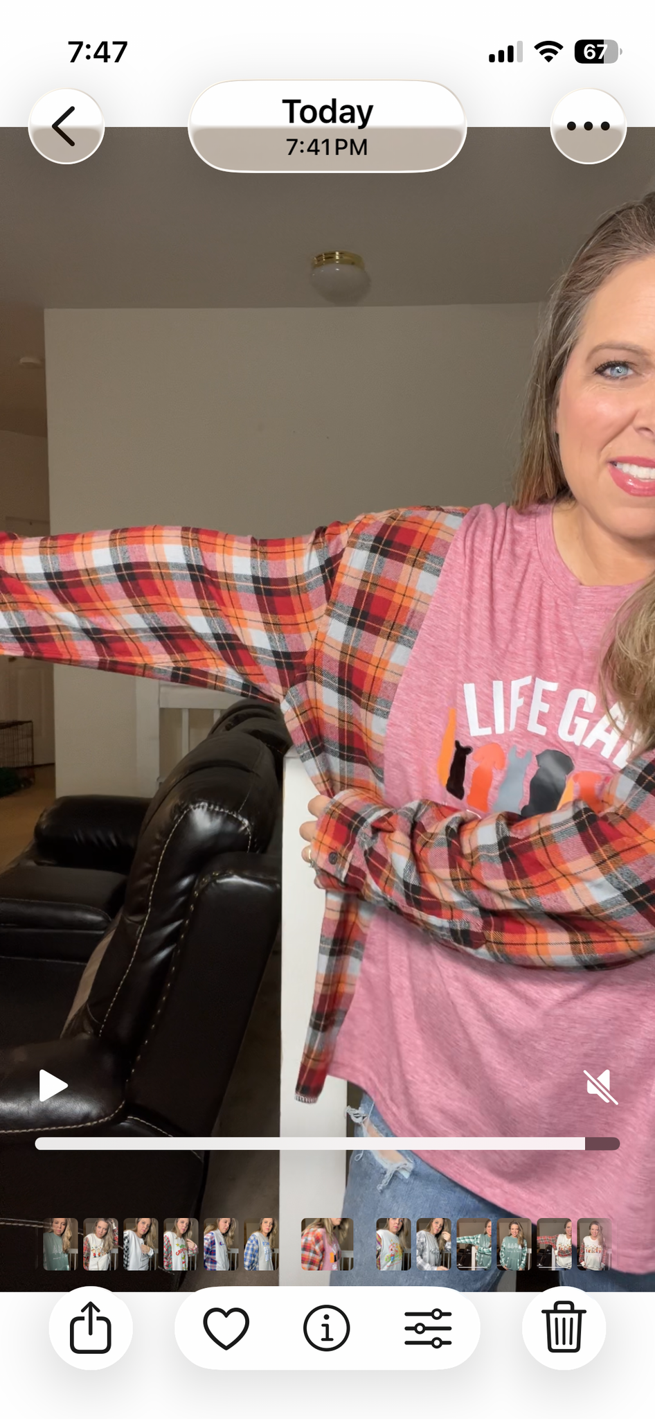 Upcycled Pet dogs – women’s 2X T-shirt with flannel sleeves