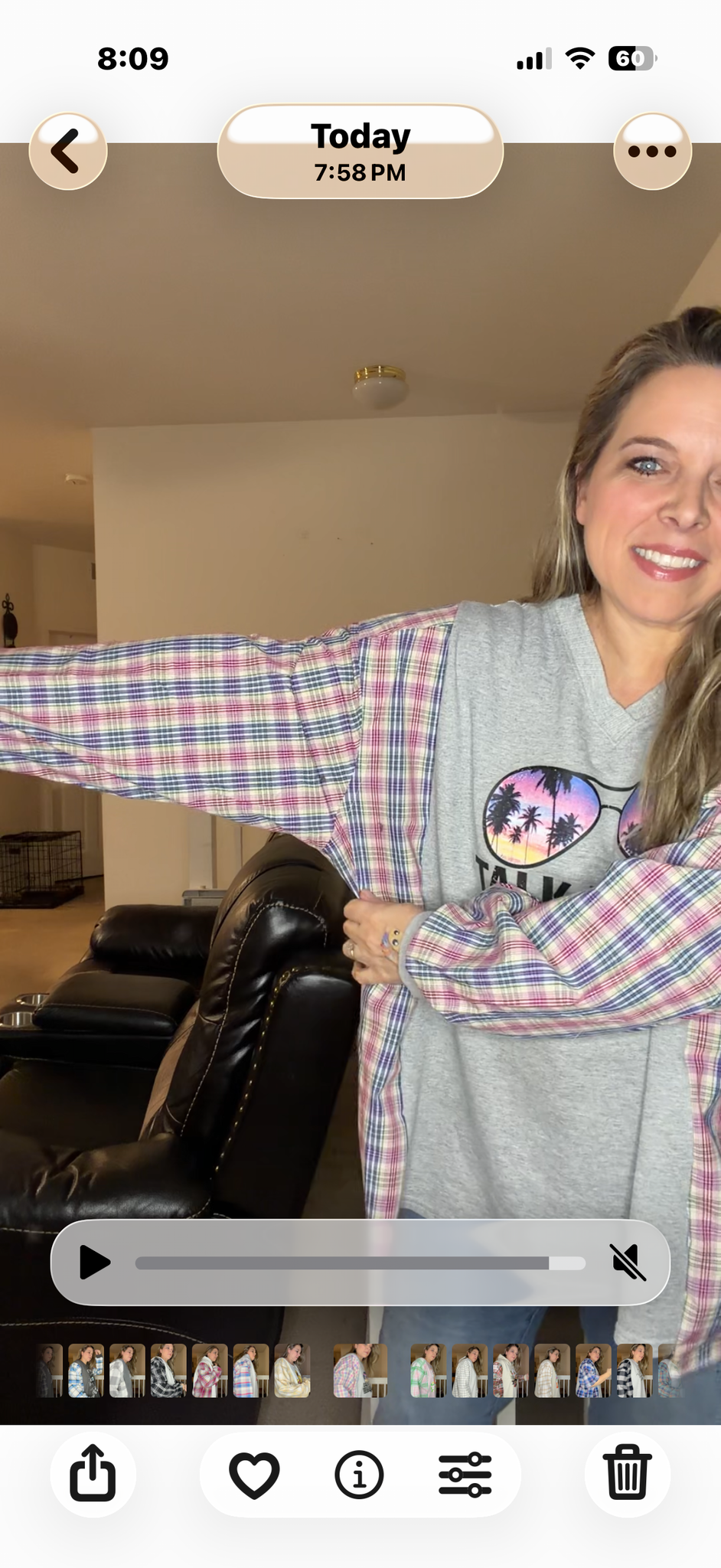 Upcycled Goose - women's 2X French Terry shirt with cotton sleeves