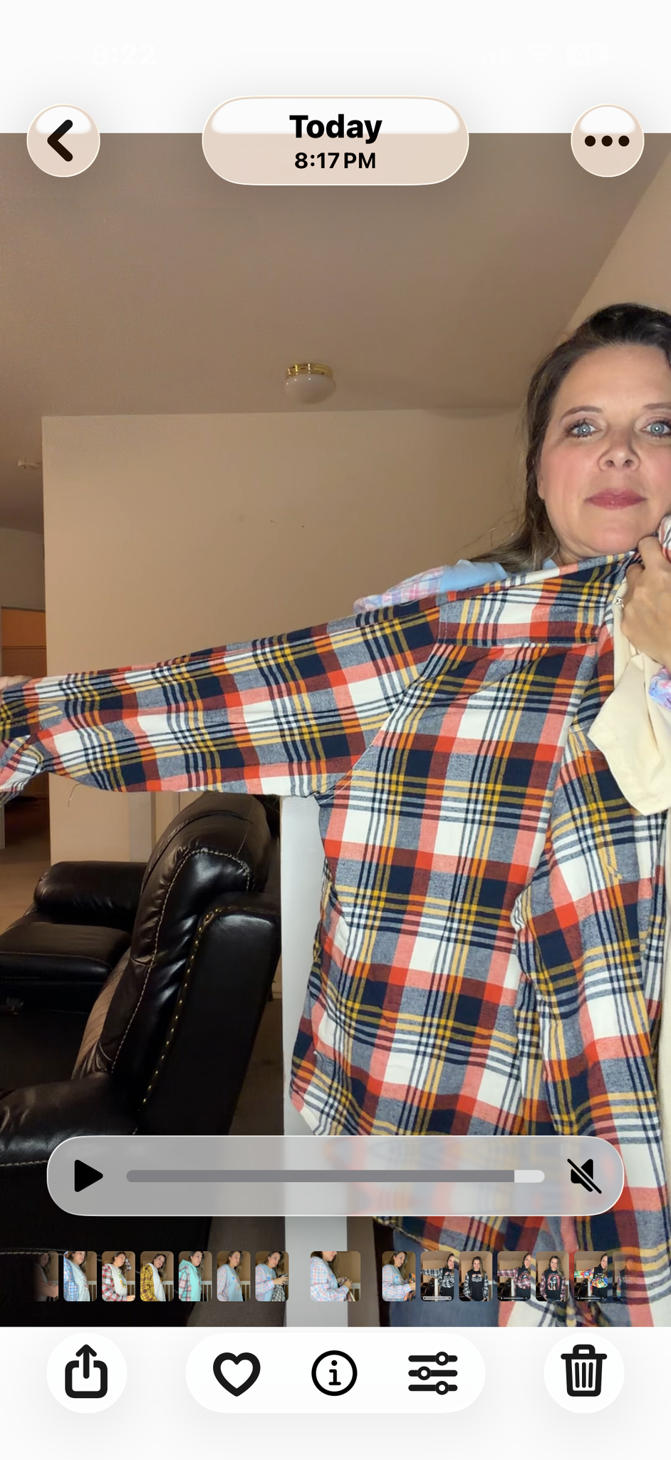 Upcycled Disney Halloween - pick size between XS – 1X – tshirt with flannel sleeves