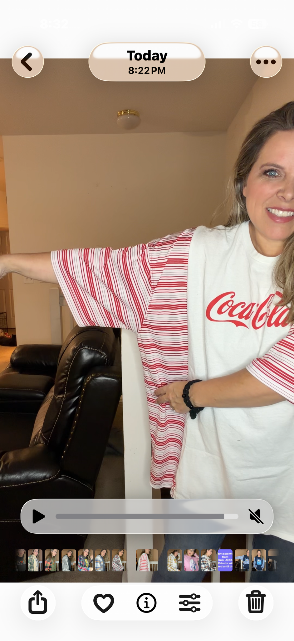 Upcycled Coke - women's 4X T-shirt with short sleeves