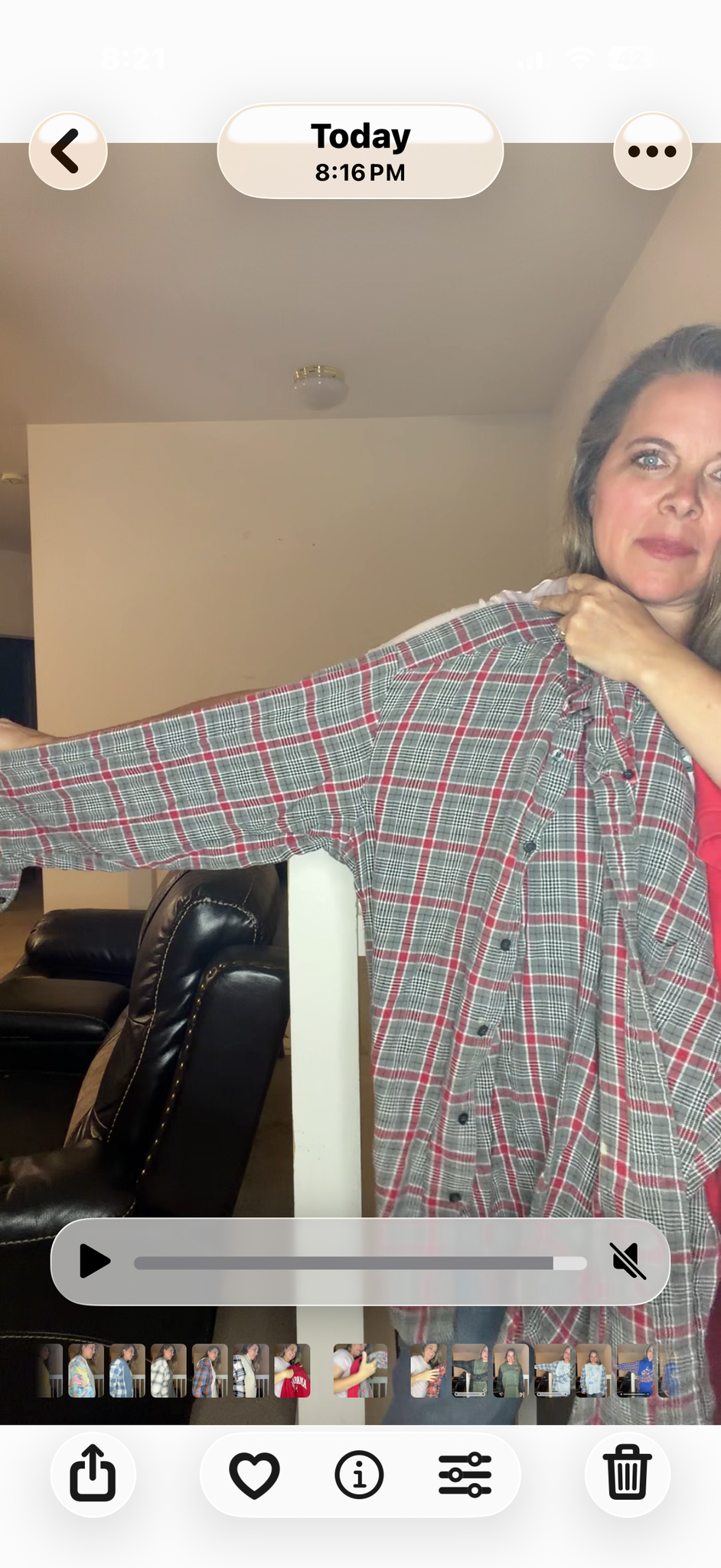 Upcycled OSU - pick size between XS/4X midweight Sweatshirt with flannel sleeves