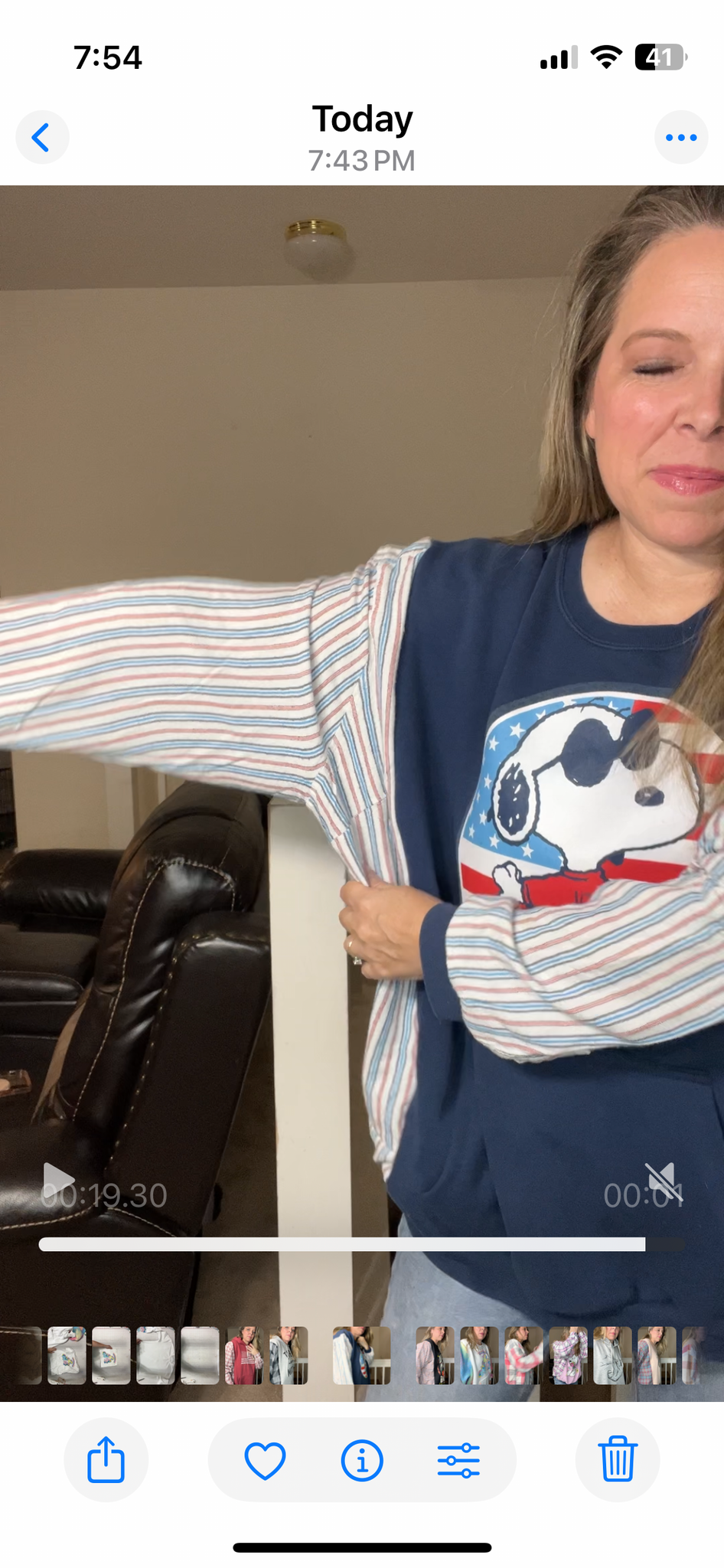 Upcycled Joe Cool – women’s 3X midweight sweatshirt with a flannel sleeves