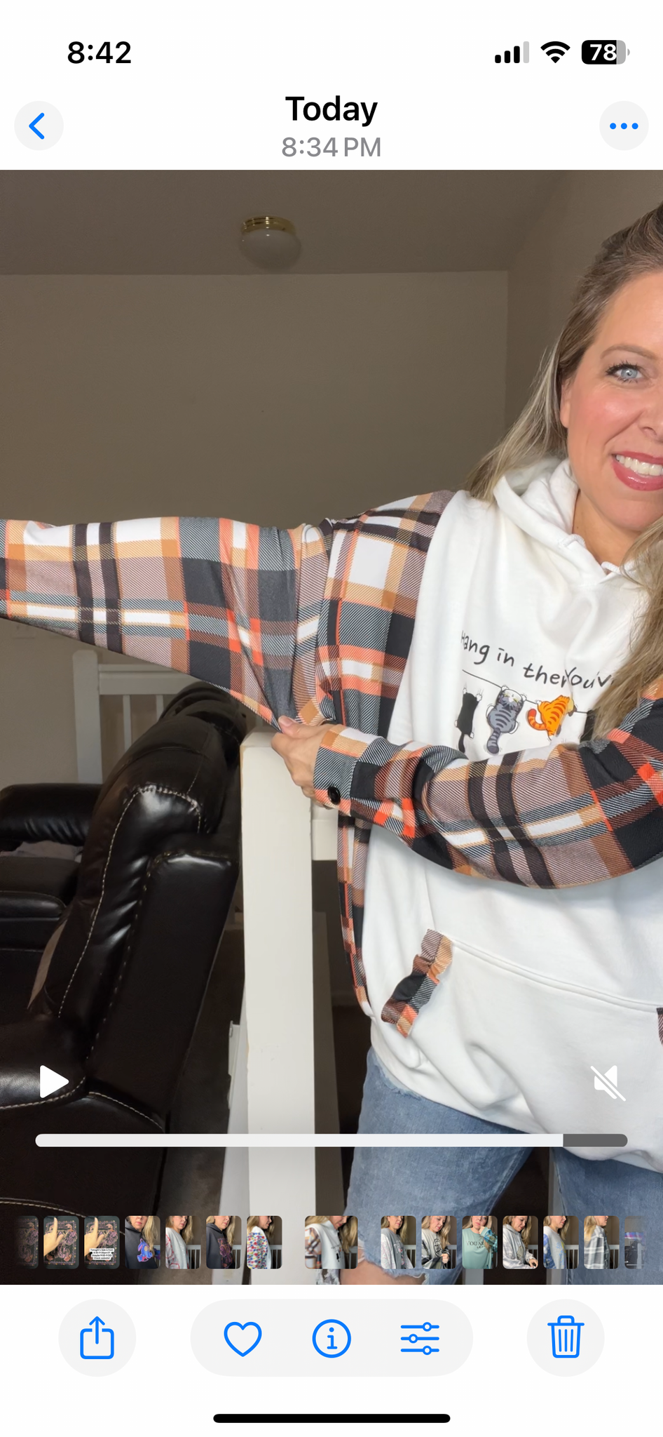 Upcycled Cats – women’s 3X midweight sweatshirt with stretchy sleeves