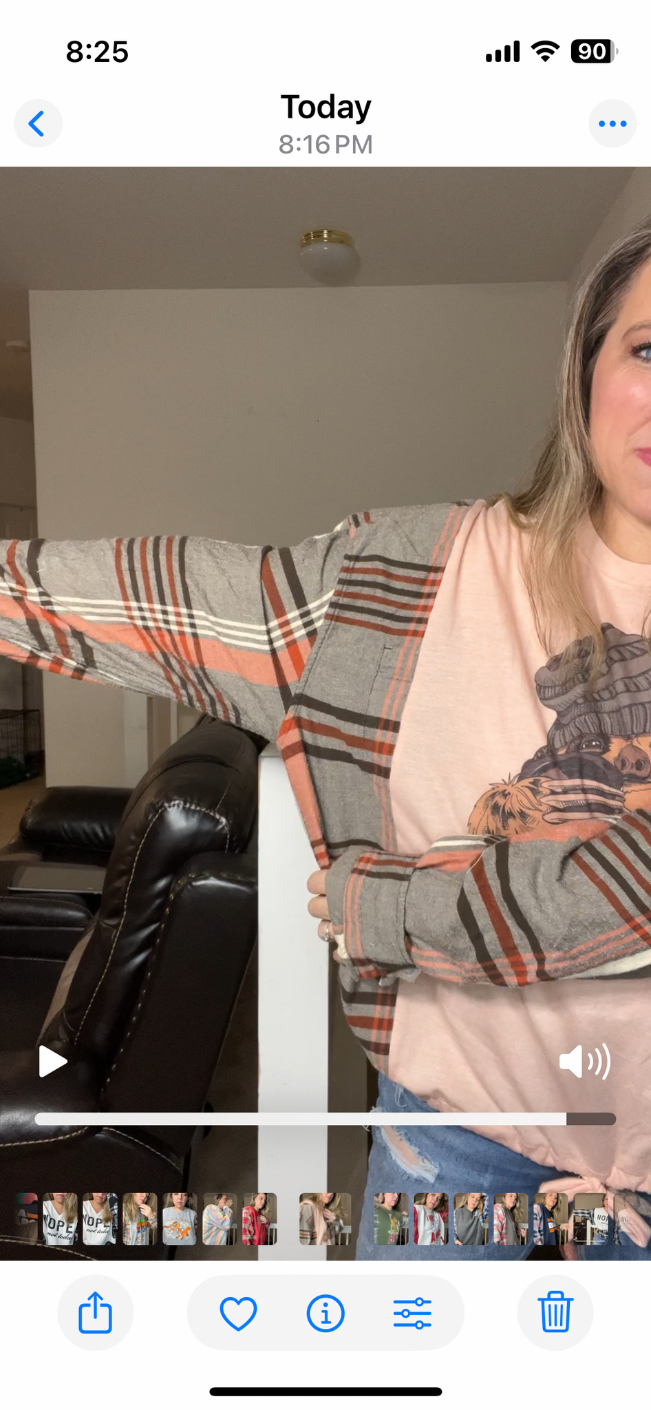 Upcycled Sloth – women’s 2X T-shirt with flannel sleeves