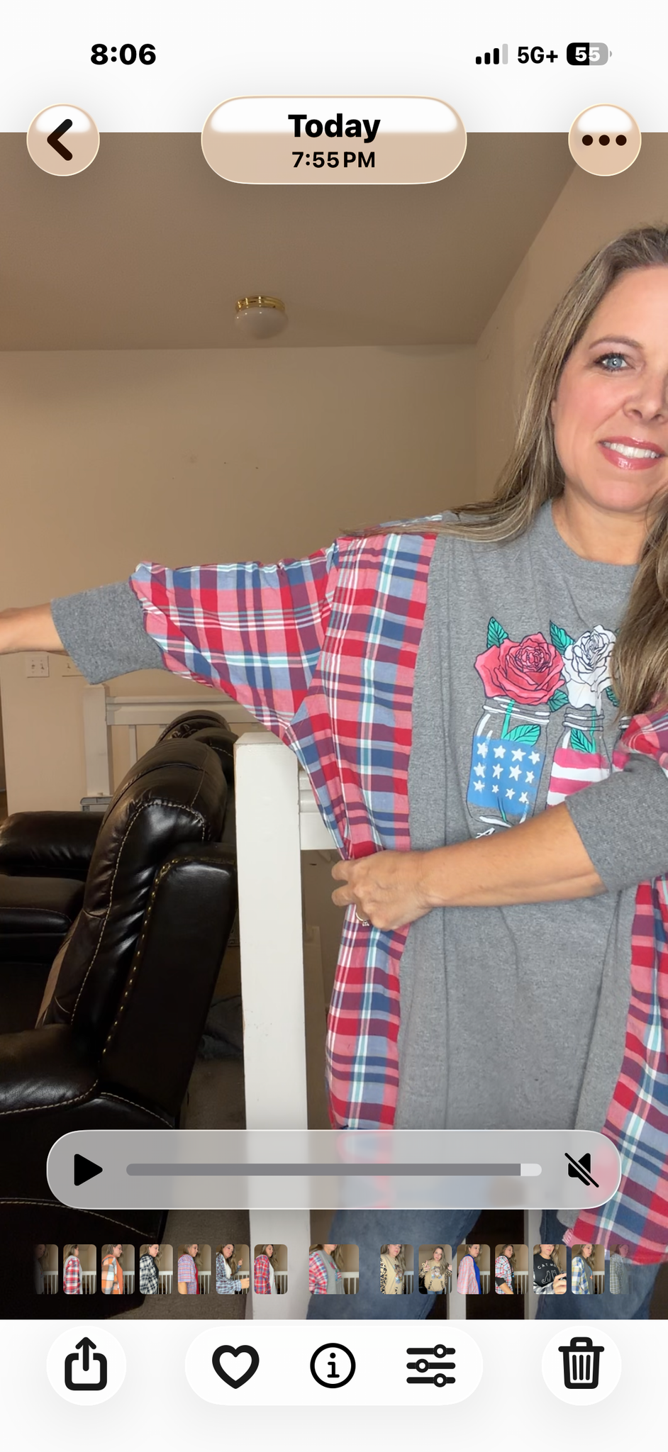 Upcycled USA Jars - women's 4X T-shirt with 3/4 sleeves ￼
