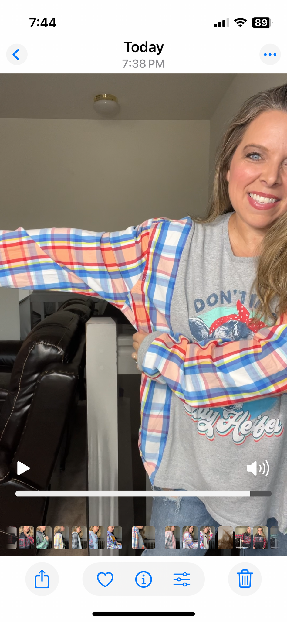 Upcycled Salty – women’s 2X T-shirt with cotton sleeves