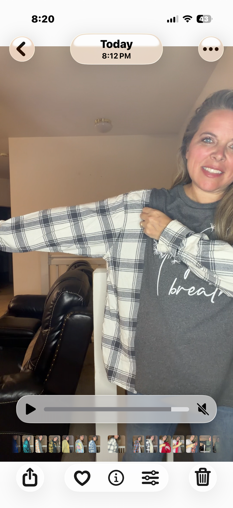 Upcycled Breathe - women's 2X T-shirt with flannel sleeves