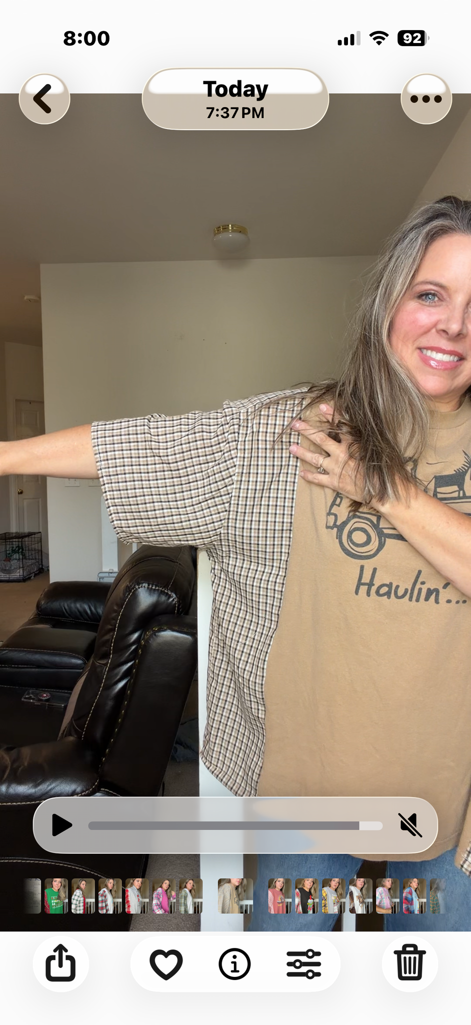 Upcycled Haulin - women's 2X/3X T-shirt with short sleeves