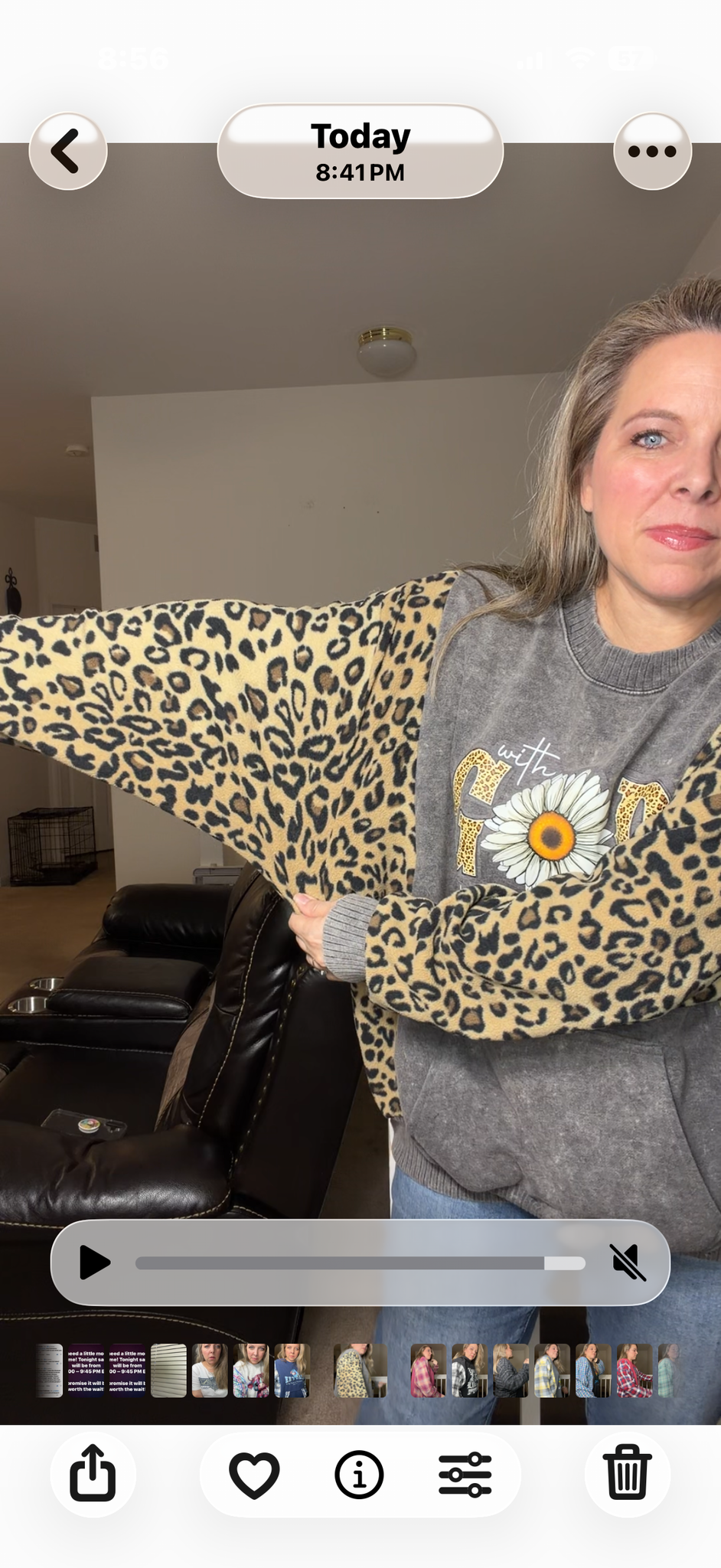 Upcycled God - women's 2X midweight sweatshirt with stretch fleece sleeves