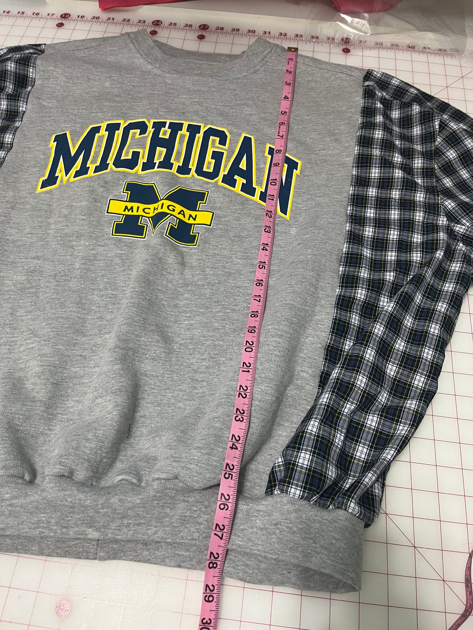 University of Michigan Upcycled Sweatshirt