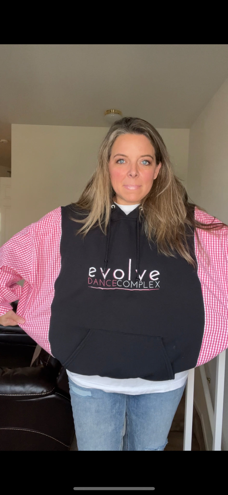 Evolve Dance Upcycled Sweatshirt